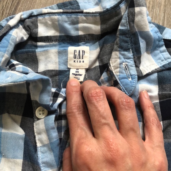 Boys dress flannel shirt - Picture 2 of 4
